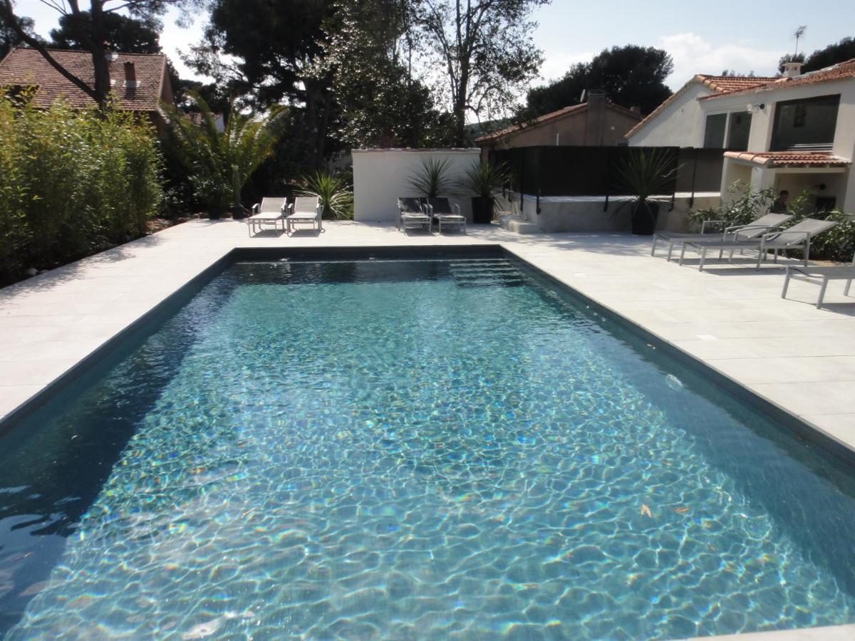 Home Cassis - Maison Les Calanques - Piscine Chauffee A 30C מראה חיצוני תמונה